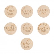 Pearhead Wooden Milestone Photo Cards