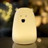Rabbit&Friends Bear Silicone Lamp - White - USB-C