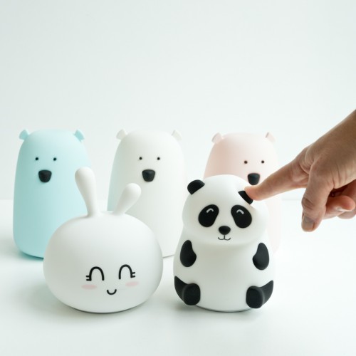 Rabbit&Friends Panda Silicone Lamp USB-C