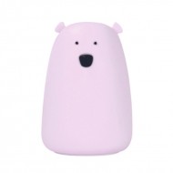 Rabbit&Friends Bear Silicone Lamp - Lavender
