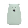 Rabbit&Friends Bear Silicone Lamp - Sage