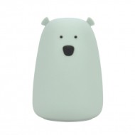 Rabbit&Friends Bear Silicone Lamp - Sage