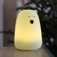 Rabbit&Friends Bear Silicone Lamp - Sage
