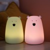 Rabbit&Friends Bear Silicone Lamp - Sage