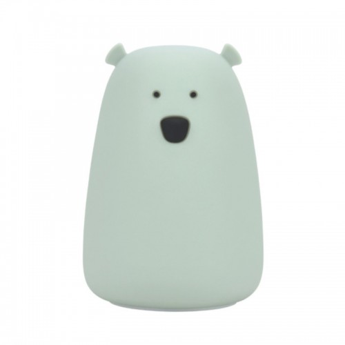 Rabbit&Friends Bear Silicone Lamp - Sage