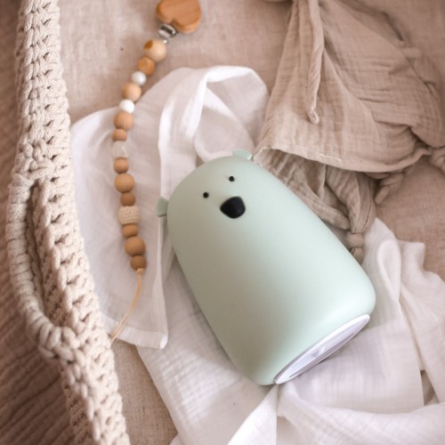 Rabbit&Friends Bear Silicone Lamp - Sage