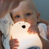 Rabbit&Friends Bear Silicone Lamp With Remote Control - White - USB-C