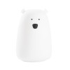 Rabbit&Friends Bear Silicone Lamp - White - USB-C