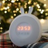 Rabbit&Friends Bunny Wake-up Light With Alarm Clock - White