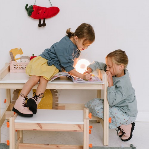 Rabbit&Friends Bunny Wake-up Light With Alarm Clock - White