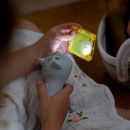 Rabbit&Friends Silicon flashlight USB-C - Cat