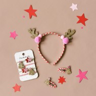 Rockahula Hair ties - Stripy Christmas Tree