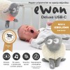 Sweet Dreamers Ewan Deluxe Baby Sleep Soother - Grey