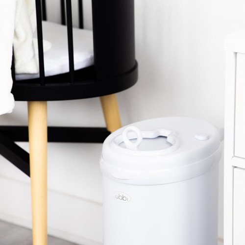 Ubbi® Diaper Pail - Matte White