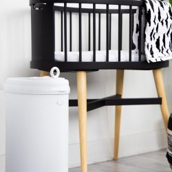 Ubbi® Diaper Pail - Matte White