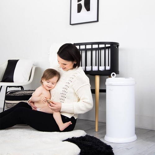 Ubbi® Diaper Pail - Matte White