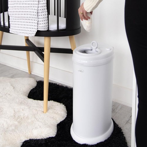 Ubbi® Diaper Pail - Matte White