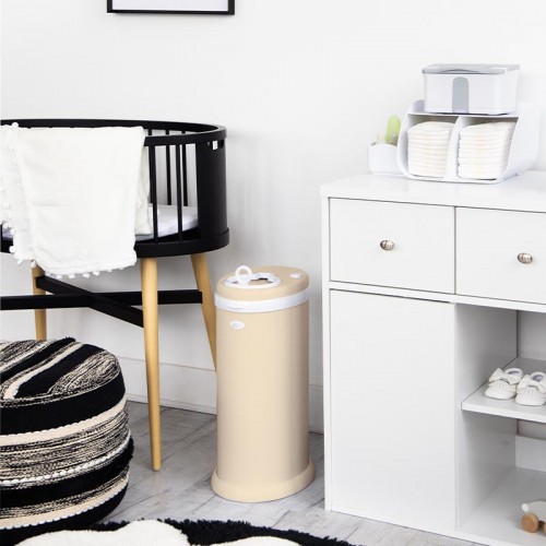 Ubbi® Diaper Pail - Oat Milk