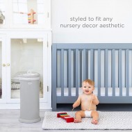 Ubbi® Diaper Pail - Matte Gray