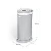 Ubbi® Diaper Pail - Matte Gray