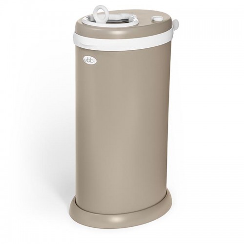 Ubbi® Diaper Pail - Matte Taupe