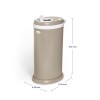 Ubbi® Diaper Pail - Matte Taupe
