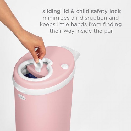 Ubbi® Diaper Pail - Matte Pink