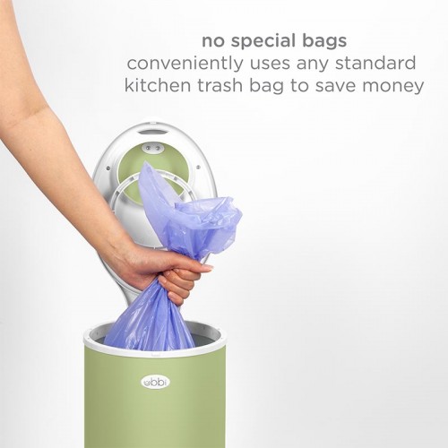 Ubbi® Diaper Pail - Matte Sage