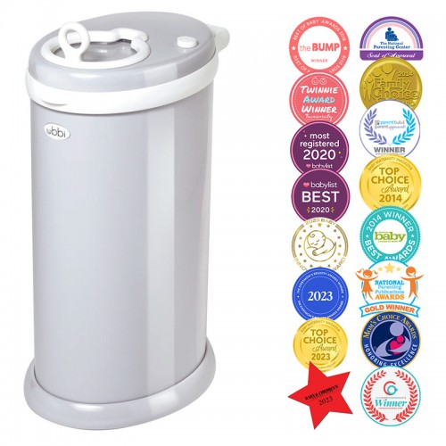 Ubbi® Diaper Pail - Grey