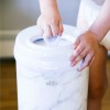 Ubbi® Diaper Pail - Marble