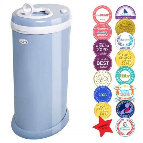 Ubbi® Diaper Pail - Cloudy Blue
