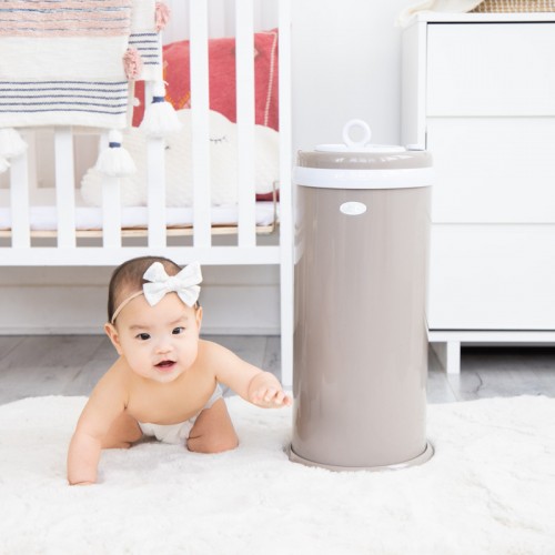 Ubbi® Diaper Pail - Taupe