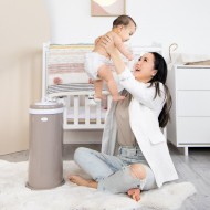 Ubbi® Diaper Pail - Taupe