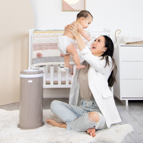 Ubbi® Diaper Pail - Taupe
