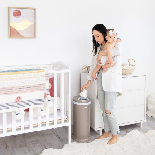 Ubbi® Diaper Pail - Taupe