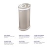 Ubbi® Diaper Pail - Taupe