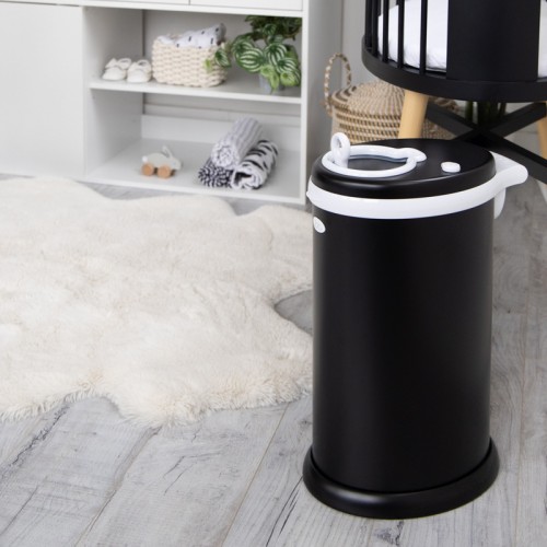 Ubbi® Diaper Pail - Matte Black