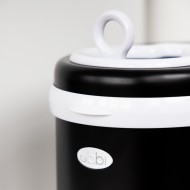 Ubbi® Diaper Pail - Matte Black
