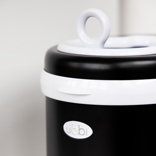Ubbi® Diaper Pail - Matte Black