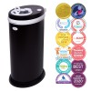 Ubbi® Diaper Pail - Matte Black
