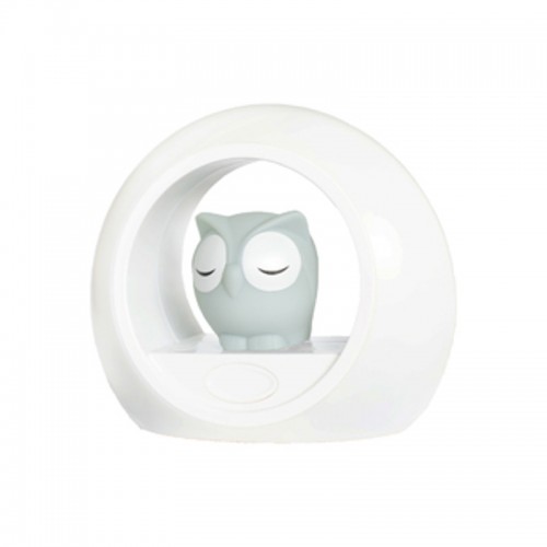 ZAZU Smart Nightlight Lou the Owl - Grey
