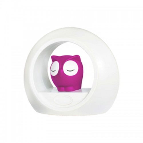 ZAZU Smart Nightlight Lou the Owl - Pink