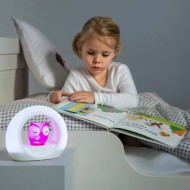 ZAZU Smart Nightlight Lou the Owl - Pink
