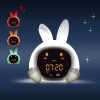 Rabbit&Friends Bunny Wake-up Light With Alarm Clock - White