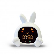Rabbit&Friends Bunny Wake-up Light With Alarm Clock - White