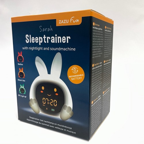 Rabbit&Friends Bunny Wake-up Light With Alarm Clock - White
