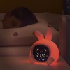 Rabbit&Friends Bunny Wake-up Light With Alarm Clock - White