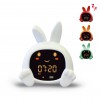 Rabbit&Friends Bunny Wake-up Light With Alarm Clock - White