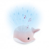 ZAZU Projector Wally the Whale - Pink
