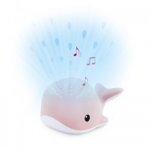 ZAZU Projector Wally the Whale - Pink